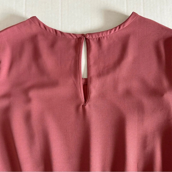 NWT 32 Degrees Women's Deco Rose Pink Twill Pocket Dress XXL **FLAW** - Picture 12 of 14